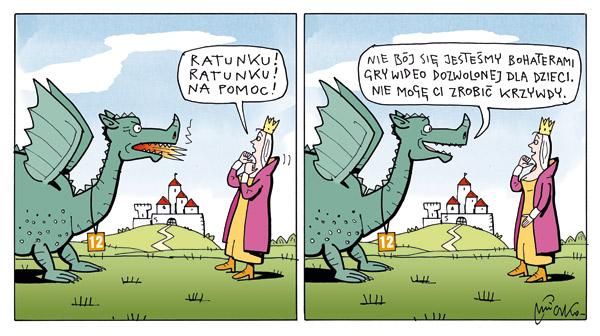 Smok, komiks PEGI, odc. 1.