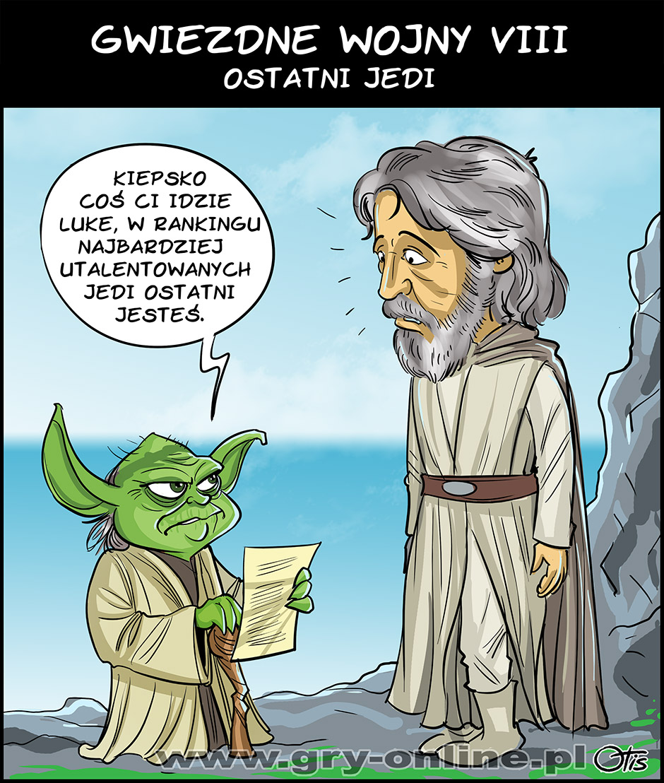 Ostatni Jedi, komiks Cartoon Wars, odc. 97.