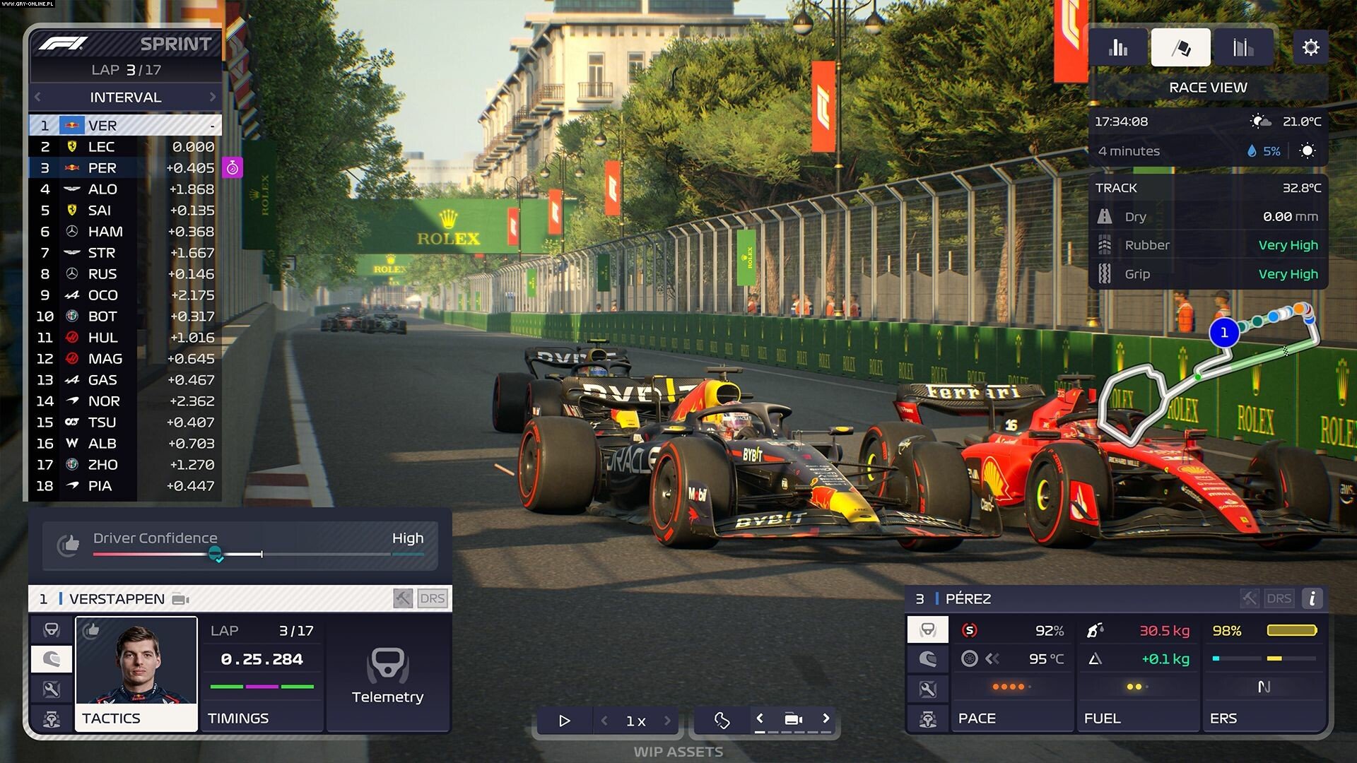 Galeria screenów z gry F1 Manager 2023