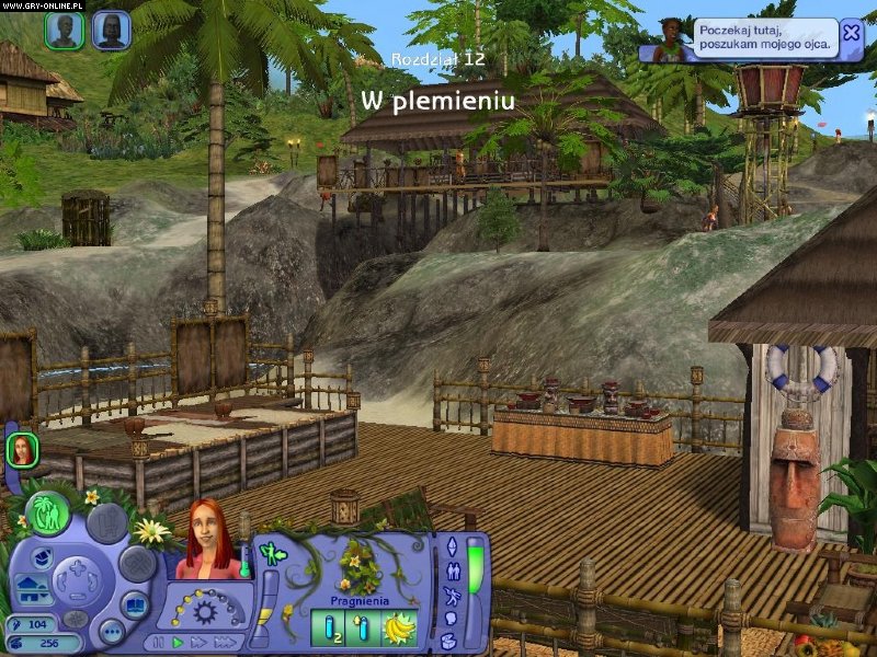 The Sims Historie Z Bezludnej Wyspy Galeria screenów z gry The Sims: Historie z bezludnej wyspy, PC