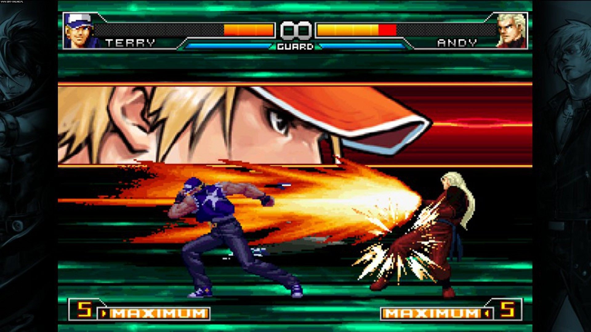 Galeria screenów z gry The King of Fighters 2002