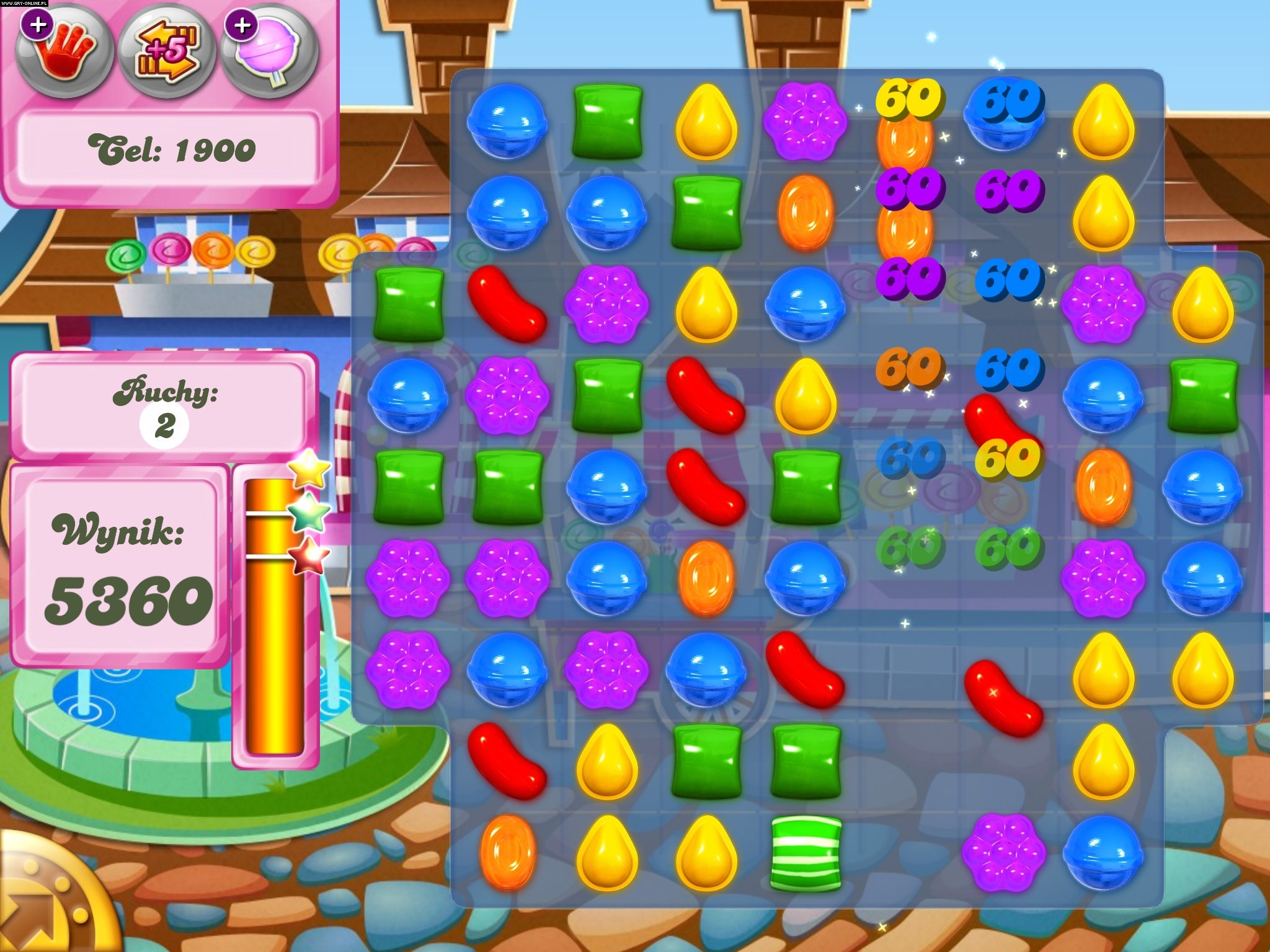 Galeria screenów z gry Candy Crush Saga
