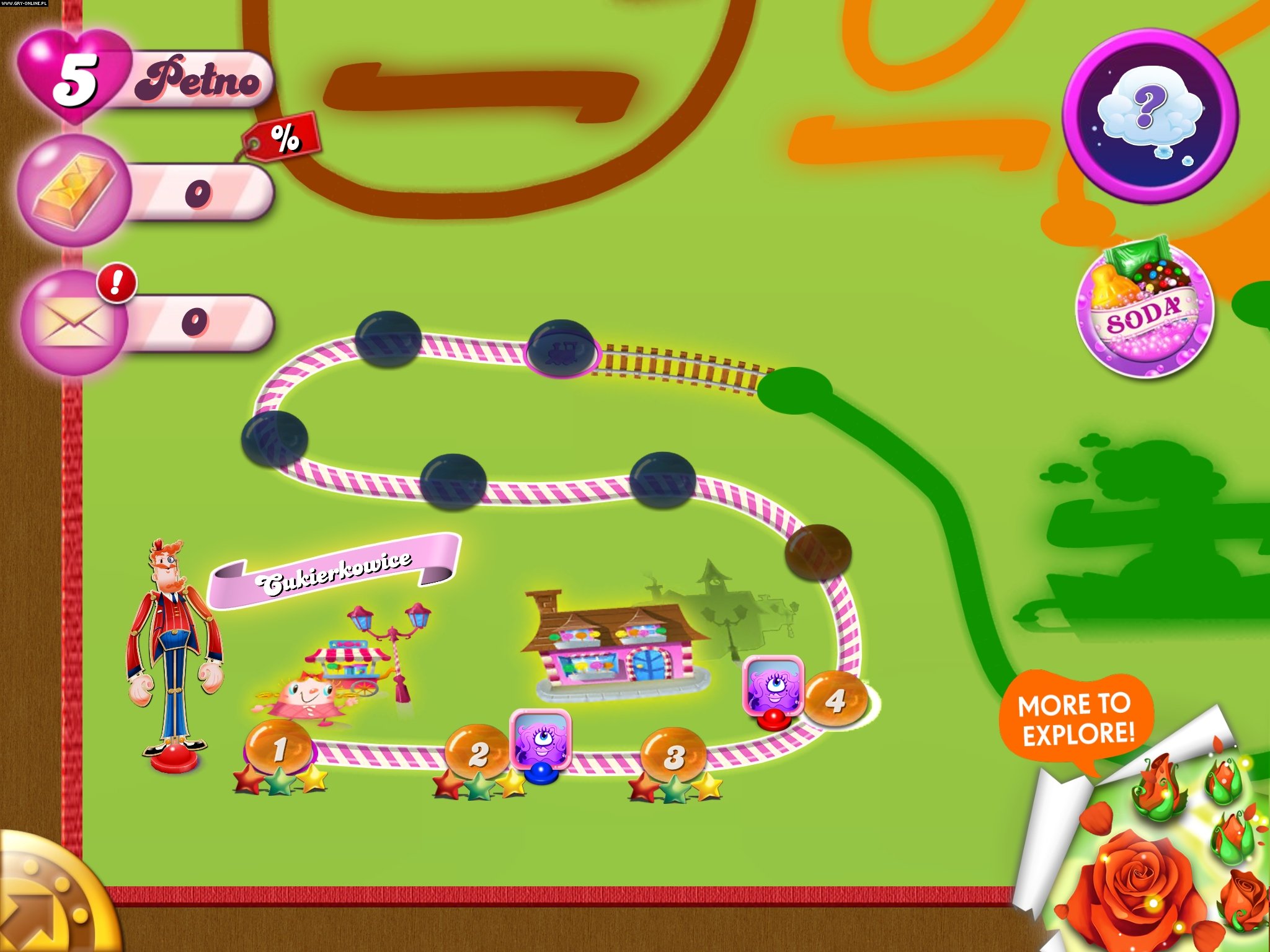 Galeria screenów z gry Candy Crush Saga