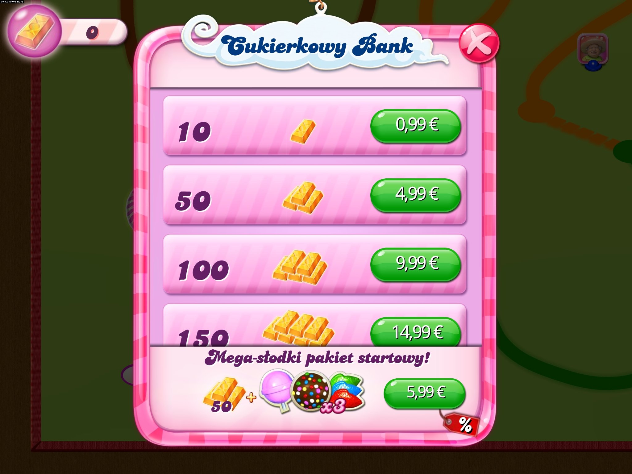 Galeria screenów z gry Candy Crush Saga