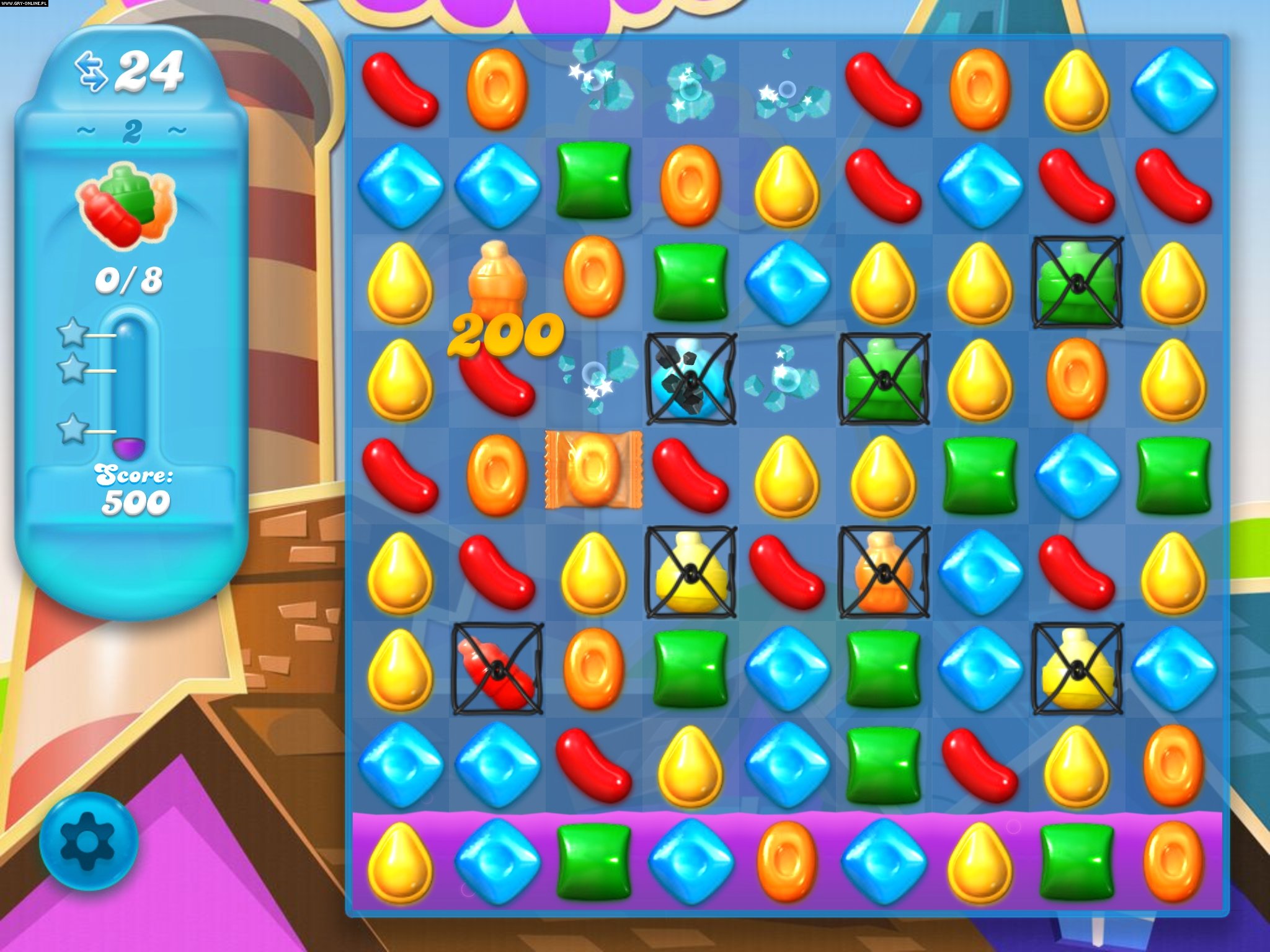 Galeria screenów z gry Candy Crush Soda Saga