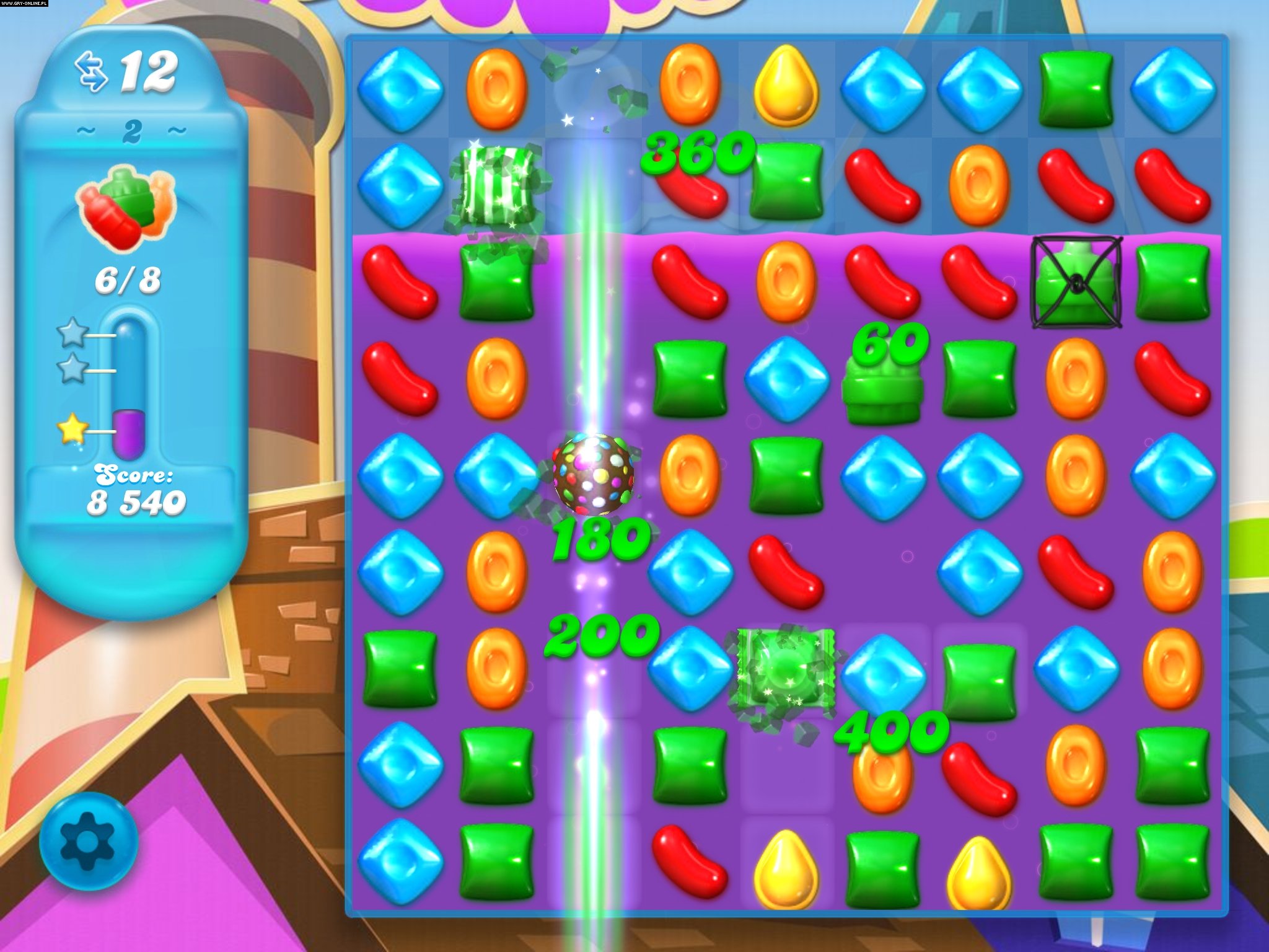 Galeria screenów z gry Candy Crush Soda Saga