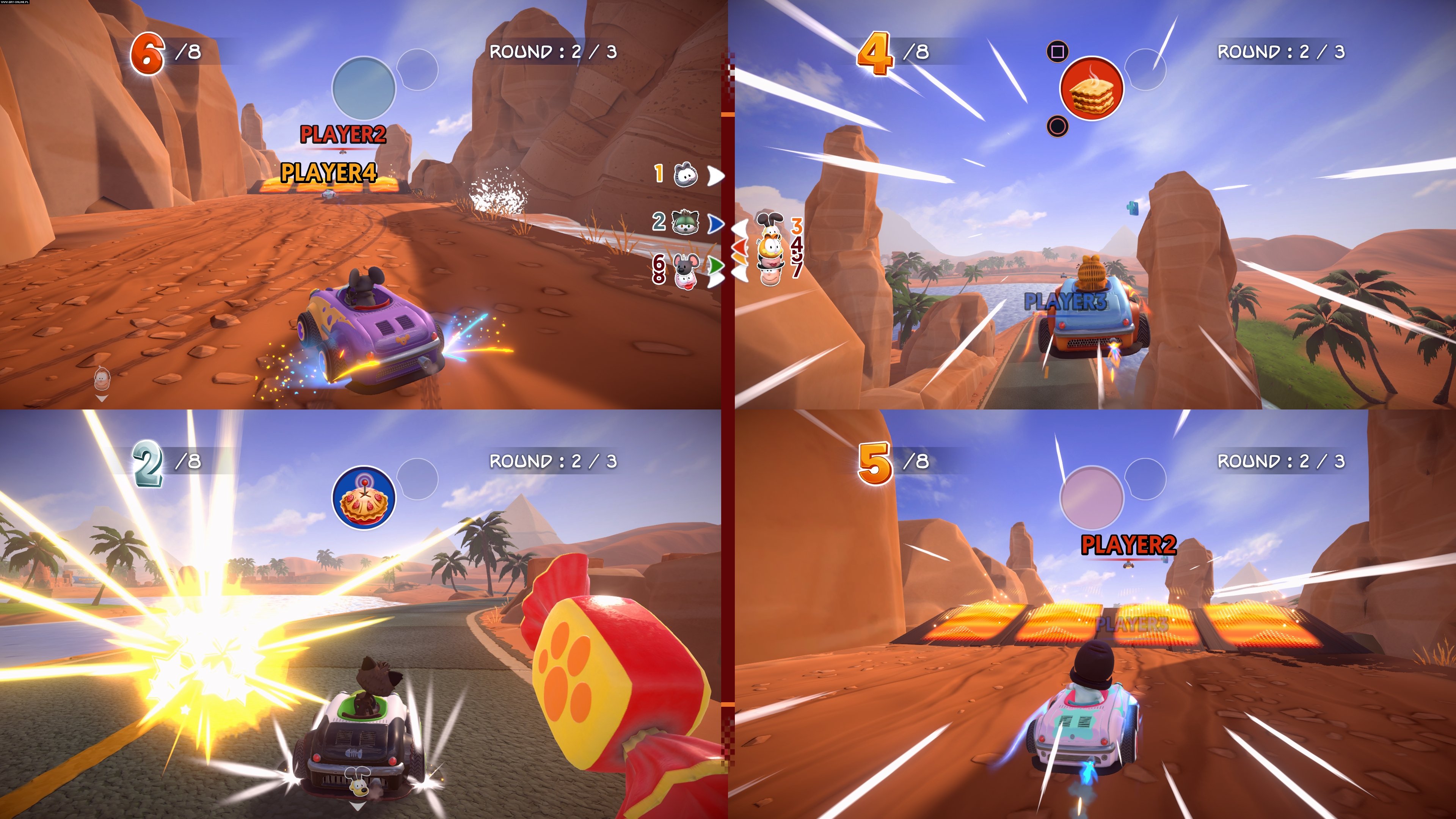 ps4 garfield kart