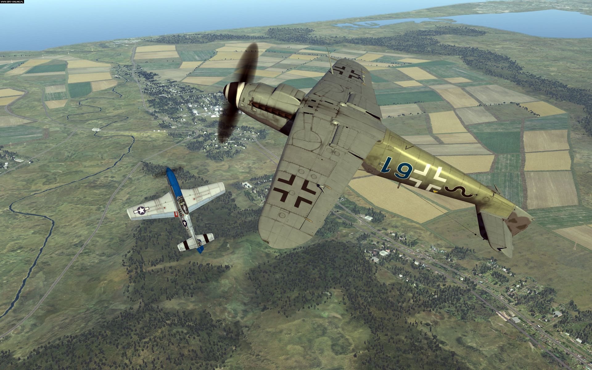 Digital Combat Simulator Bf 109 K4 Kurfürst galeria screenshotów