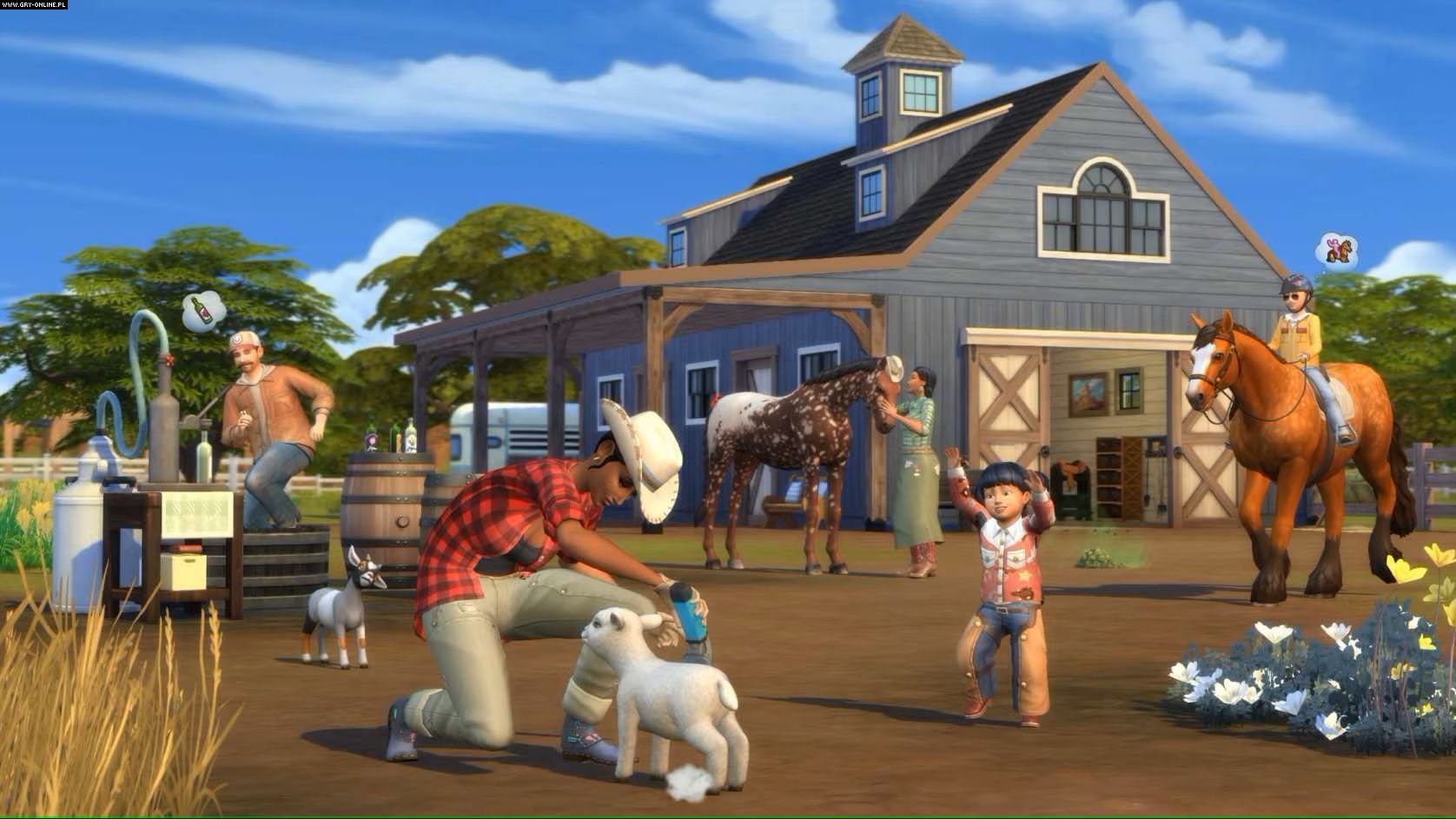 Galeria screen w z gry the sims 4 ranczo gryonline pl