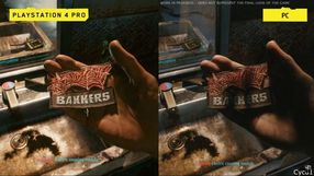Cyberpunk 2077 - porównanie grafiki