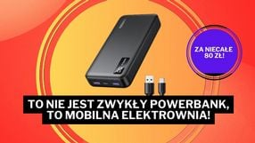 Ten solidny powerbank z 20 000 mAh i mocą 22,5 W wytrzyma spotkanie z ciężarówką, a kosztuje mniej niż 80 zł