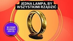 Idealna lampka dla fana uniwersum Tolkiena za mniej niż 200 zł! Jedyny Pierścień kusi piękną poświatą i wyjątkową ofertą