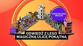 To miejsce z Harry'ego Pottera oczarowało mnie bardziej niż Hogwart. W wersji LEGO z 3000 klocków wygląda bajecznie