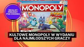 W takie Monopoly jeszcze nie grałeś! Idealne dla najmłodszych, ma dwustronną planszę oraz kosztuje tylko 72 zł
