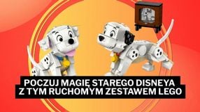 Te klocki przypomniały mi o ulubionym filmie z dzieciństwa! Zestaw zawiera 2 ruchome dalmatyńczyki i 268 elementów, a kosztuje niecałe 78 zł!