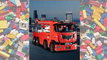 Ten konkurent LEGO to absolutne marzenie: 11 000 części, 19 silników i wiele godzin zabawy