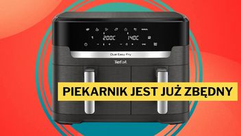Nawet taka kulinarna noga, jak ja, bez trudu przygotuje w niej pyszne potrawy. Frytkownica beztłuszczowa Tefal Dual Easy Fry w nieprzyzwoitej promocji przed Black Friday