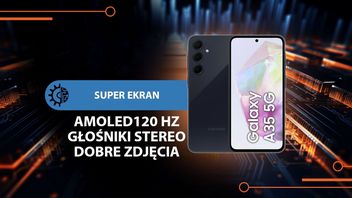 Fajny telefon do 1000 zł. Ma świetny ekran, dobry aparat i głośniki stereo z Dolby Atmos
