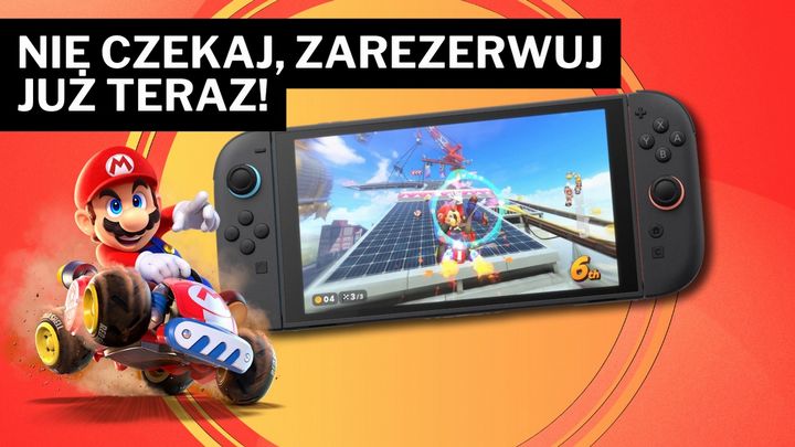 Tutaj zarezerwujesz Nintendo Switcha 2! Nie czekaj na start preorderów i zostań jednym z pierwszych użytkowników nowej konsoli