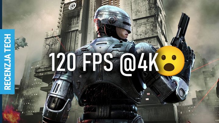 120 klatek i to w 4K bez użycia jakiegokolwiek upscalingu. Recenzja techniczna RoboCop: Rogue City - Unfinished Business