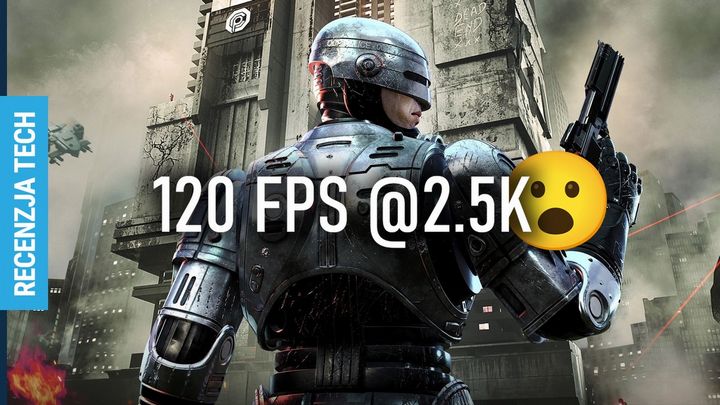 120 klatek i to w 2.5K bez użycia jakiegokolwiek upscalingu. Recenzja techniczna RoboCop: Rogue City - Unfinished Business