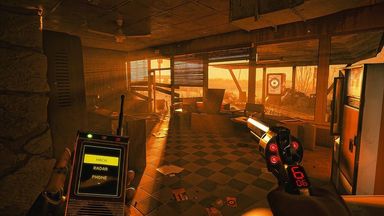 Polski ExeKiller na screenach z UE5, gra budzi skojarzenia z Falloutem i Blade Runnerem