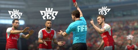 Niczym Niemcy z Brazylią, czyli jak FIFA pognębiła Pro Evolution Soccer