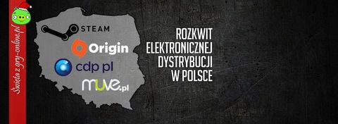 Steam, Origin, Muve i CDP.pl - rozkwit elektronicznej dystrybucji w Polsce
