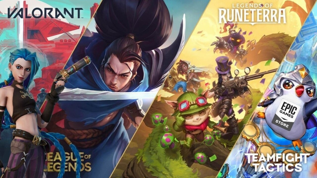 League of Legends y otros Riot Games ahora están disponibles en Epic Games Store