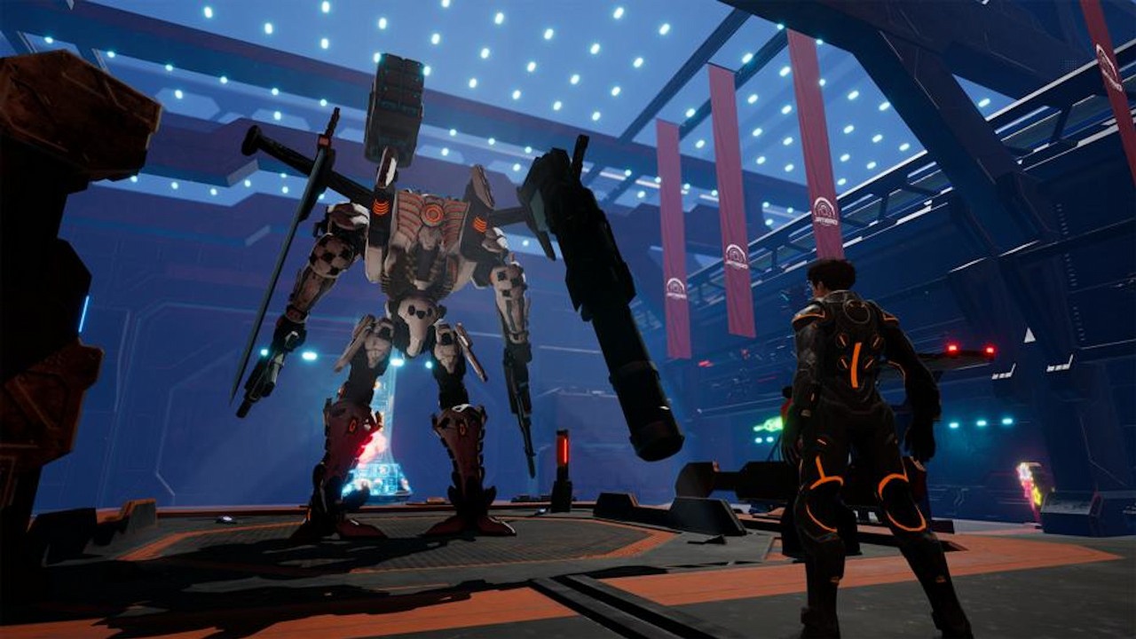 Daemon X Machina od dzi??  za darmo en Epic Games Store