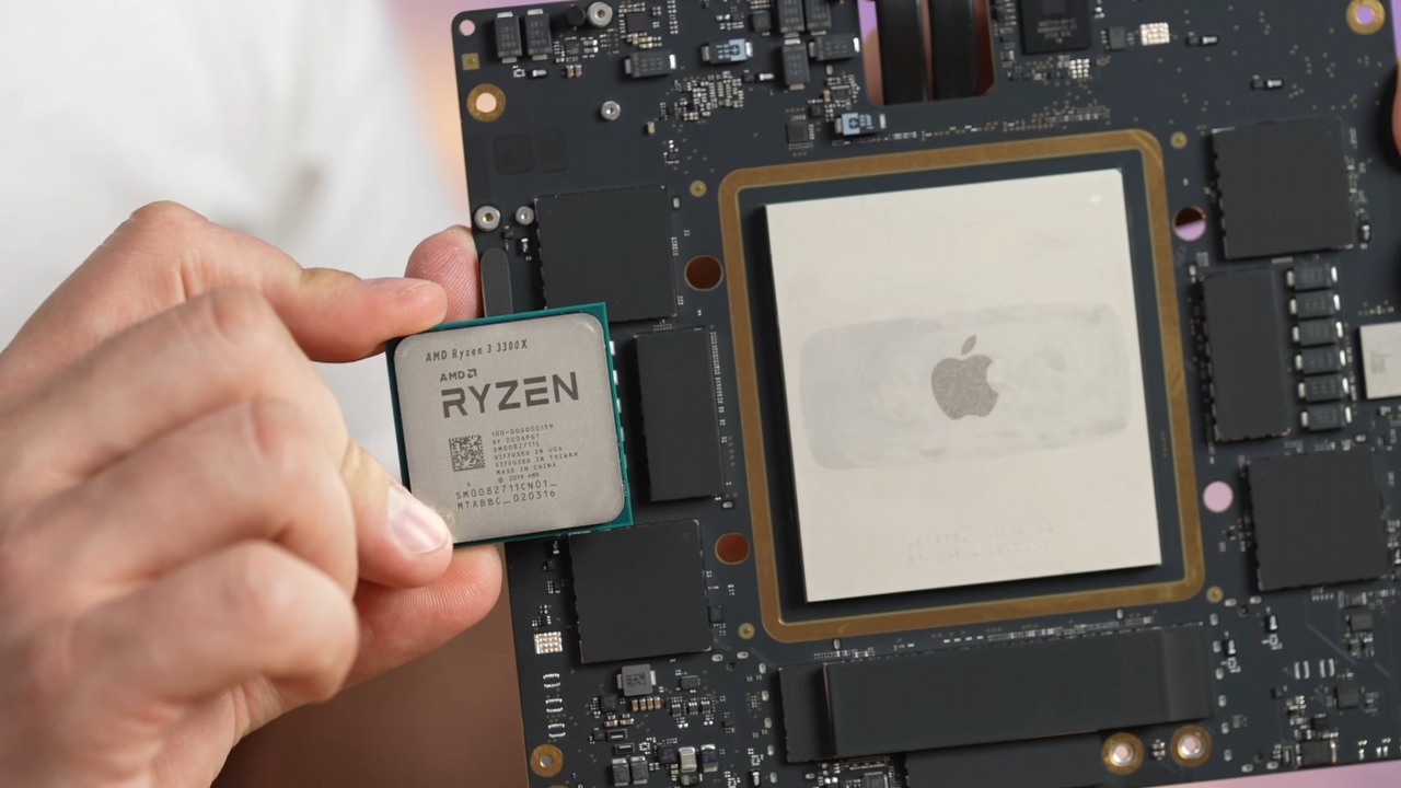 El Apple M1 Ultra es gigante;  El procesador AMD Ryzen es un juego con él