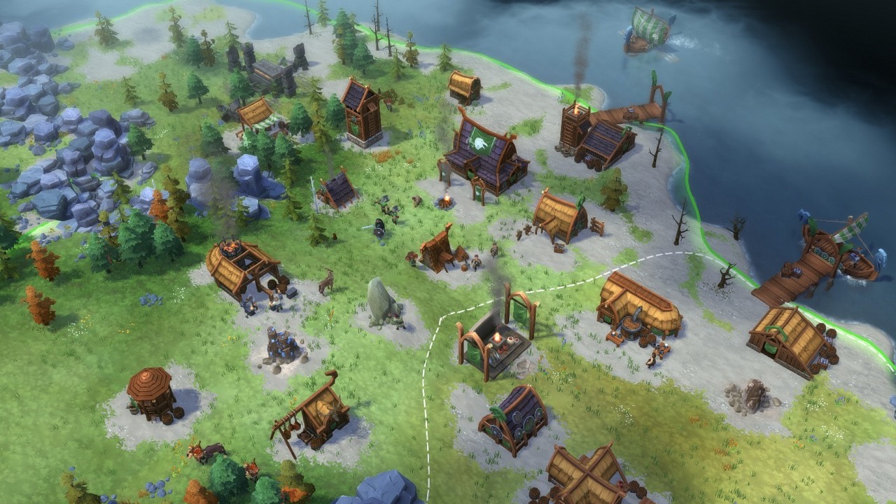 Northgard in syndication on Steam and GOG;  Strategy for fans of The Settlers