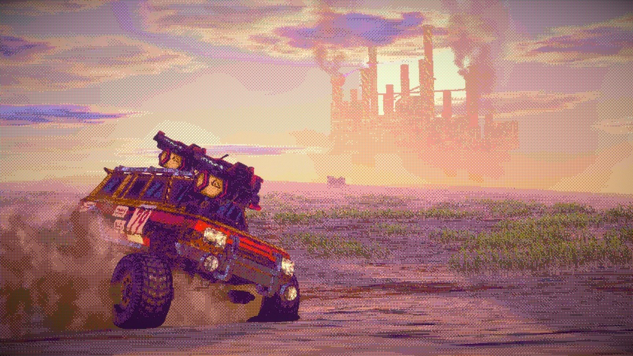 Maluchy and Polonaises battle it out, armed to the teeth, in Polish Fumes for Mad Max fans