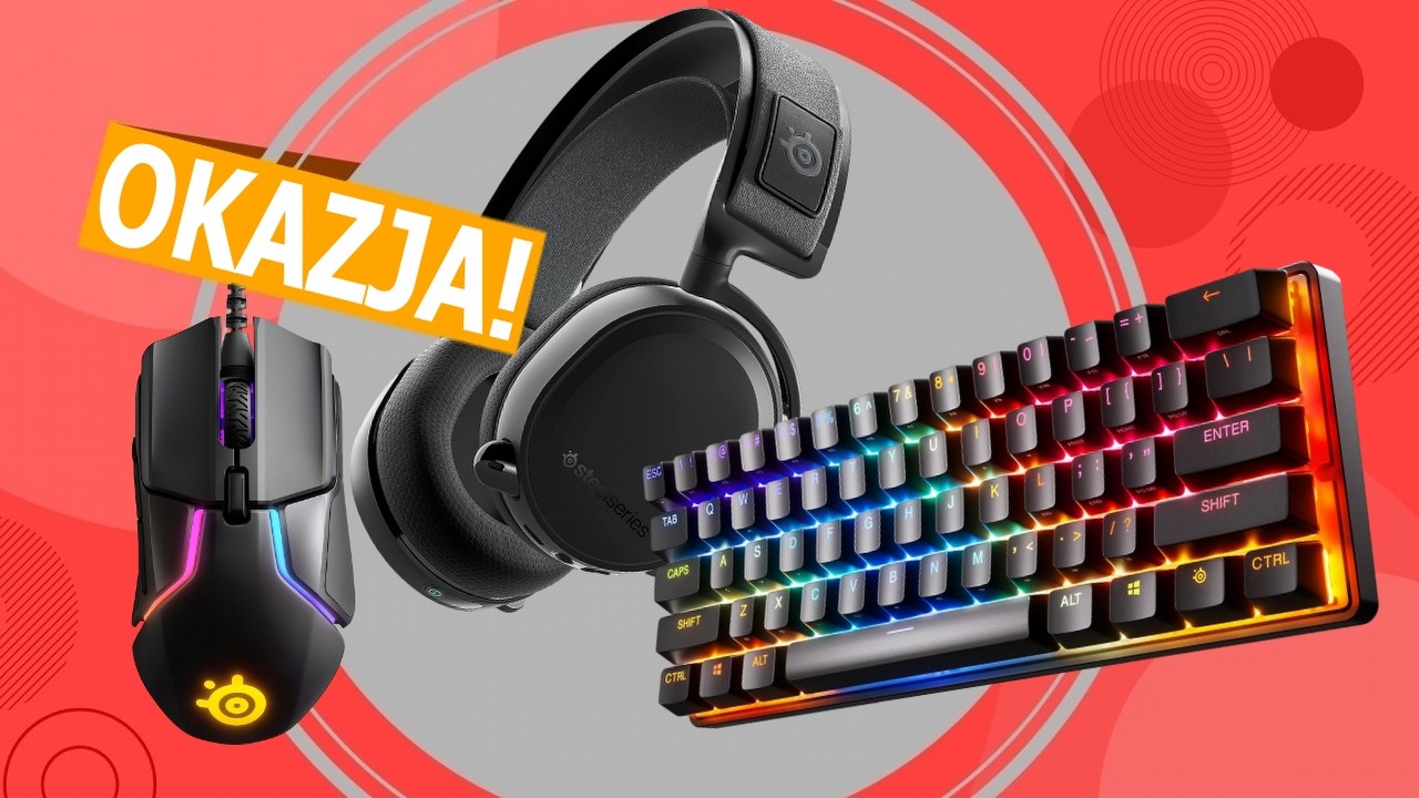 SteelSeries rozpieszcza na Black Friday. Skorzystaj z promocji na