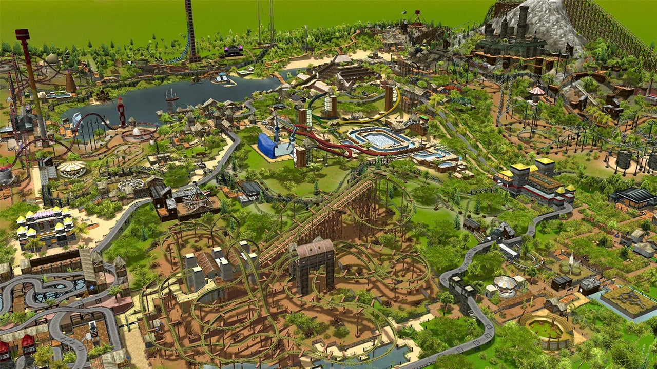 Atari bought Rollercoaster Tycoon 3 for $7 million.  You can currently get this game on Steam for PLN 21.59