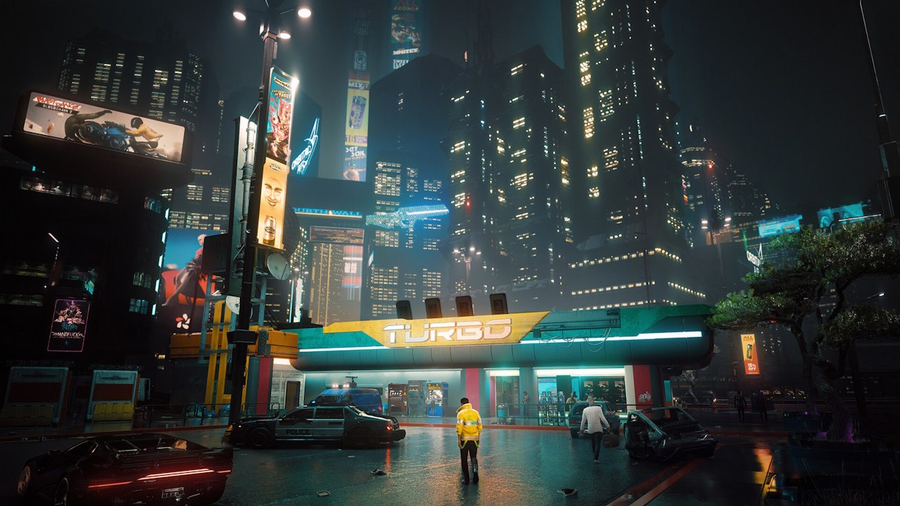 El mundo abierto de Cyberpunk 2077 fue un «gran desafío» para CD Projekt RED.  El estudio quería crear una verdadera «ciudad antiutópica».