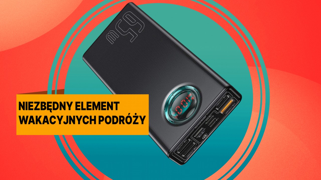 Amazon rocked it.  Baseus power bank with a capacity of 26800 mAh and power up to 65 W at a price that is unattainable in Polish electronics stores.  Something tells me this is going to be a success