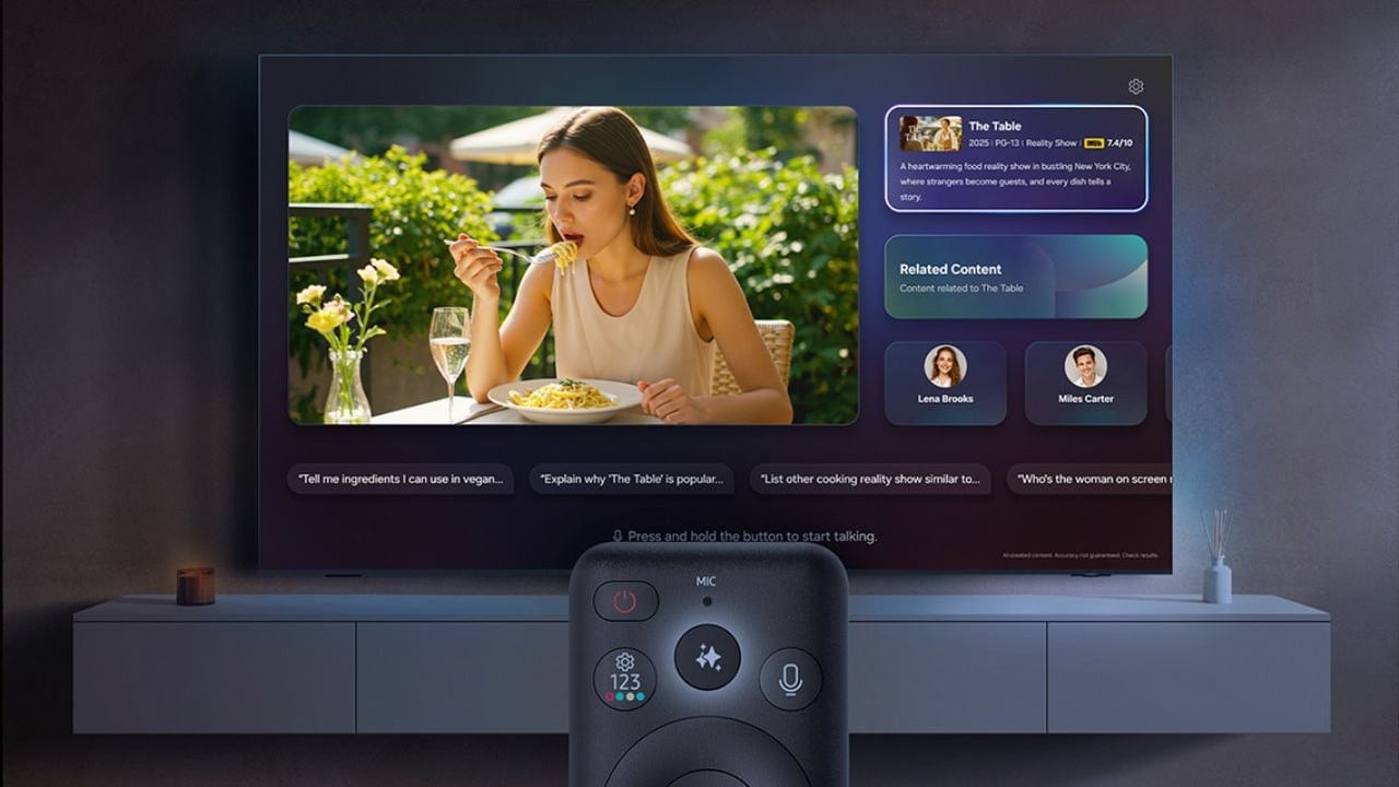 Samsung zamienia swoje telewizory w urządzenia wielofunkcyjne, dlatego rozszerza swój ekosystem o funkcje AI