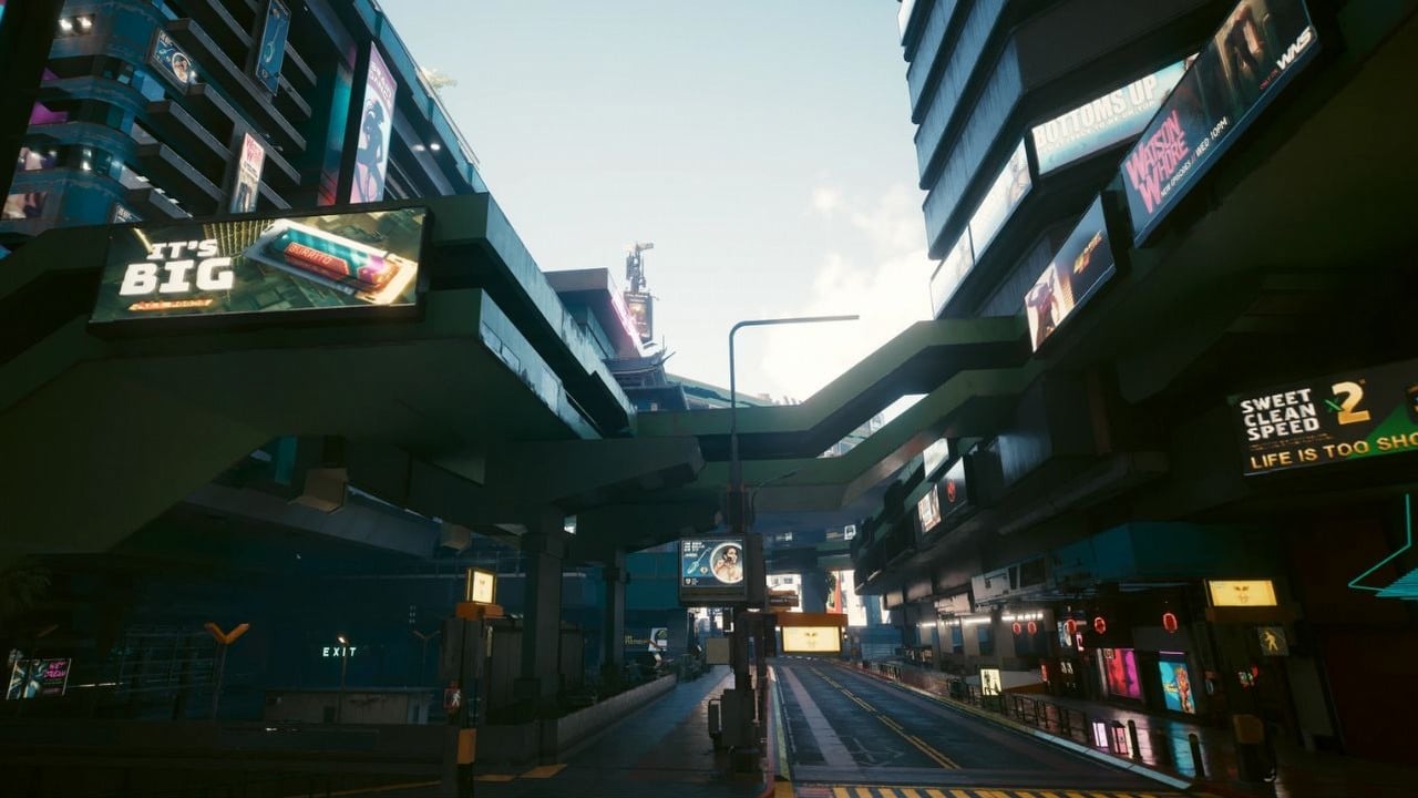 Gracz Cyberpunka 2077 dokończył pracę CD Projekt RED i rozbudował dzielnicę Night City. Teraz odkryjecie jej nowe oblicze