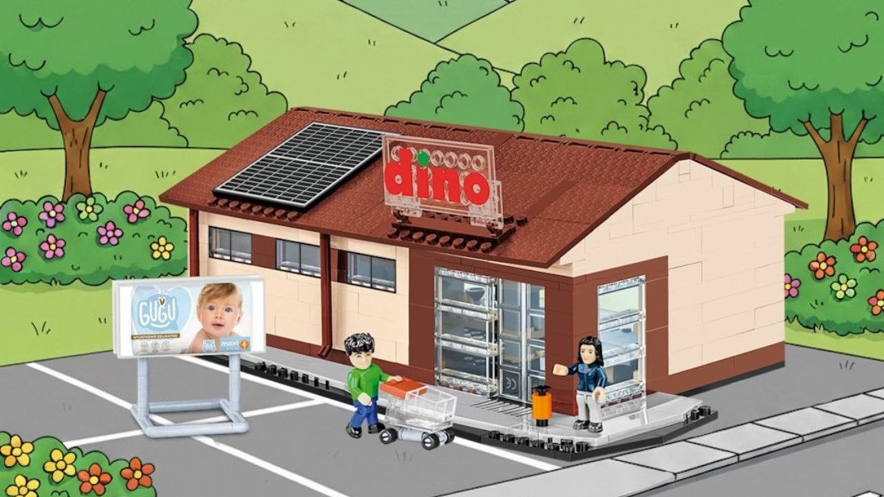 LEGO się po tym nie podniesie. COBI zapowiedziało zestaw klocków z marketem Dino