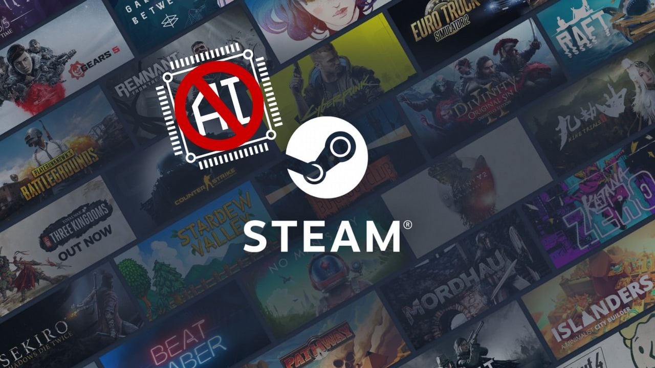Gracze sugerują ukrywanie gier wykorzystujących AI na Steamie, tak jak w przypadku treści dla dorosłych