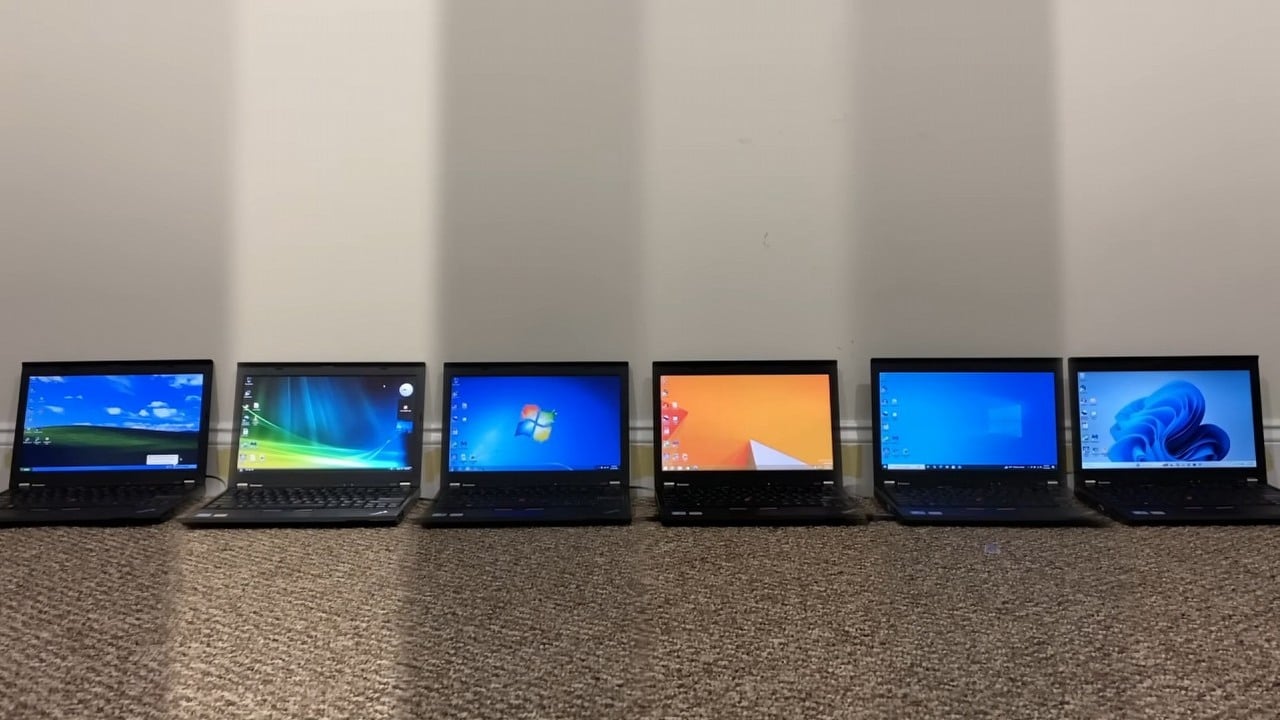 Test szybkości 6 generacji Windowsa: Windows 11 na końcu stawki, jedna wersja okazała się czarnym koniem