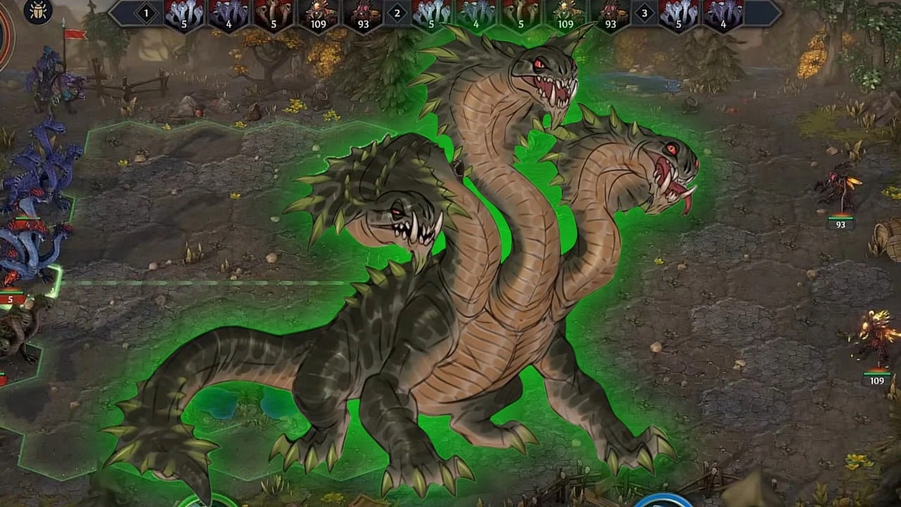 W Heroes of Might and Magic: Olden Era powróciła znana bestia. Twórcy zaprezentowali jej wygląd