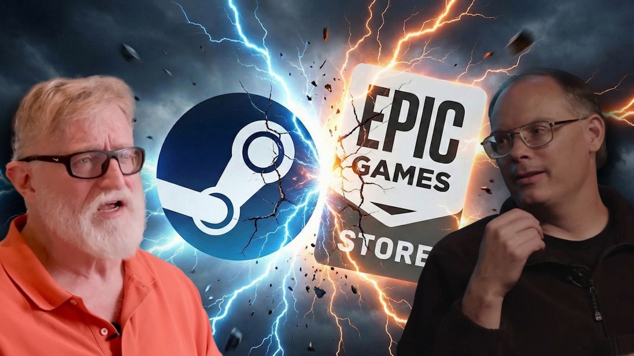 Szef Epic Games ostro krytykuje Gabe’a Newella z Valve. Twierdzi, iż bardziej zależy mu na „na jachtach i diamentowych zębach” niż użytkownikach Steama
