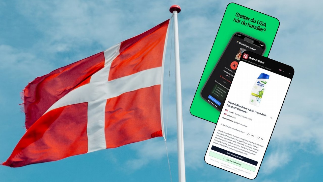 Aplikacje służące do bojkotowania amerykańskich produktów trafiają na szczyt duńskiego App Store. Jest w tym ironia