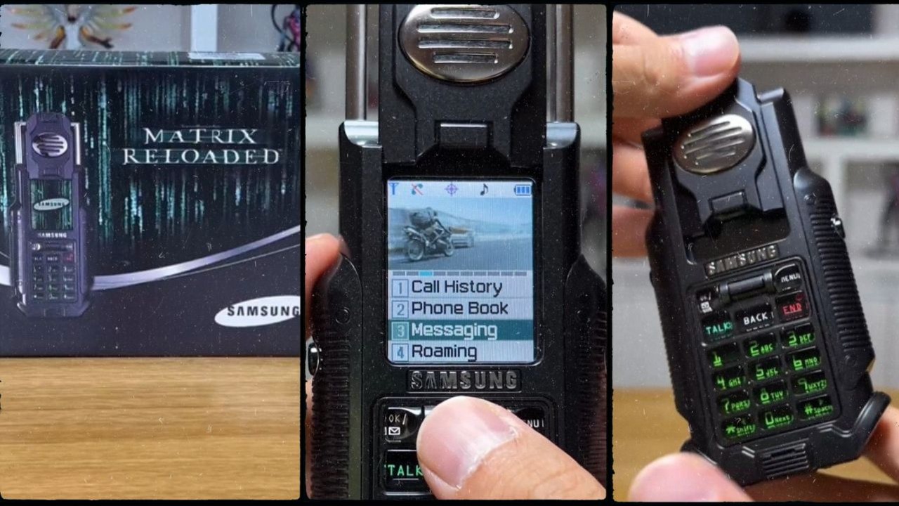 Tylko 5 000 egzemplarzy na świecie. Kultowy telefon Samsunga z Matrixa, był marzeniem fanów
