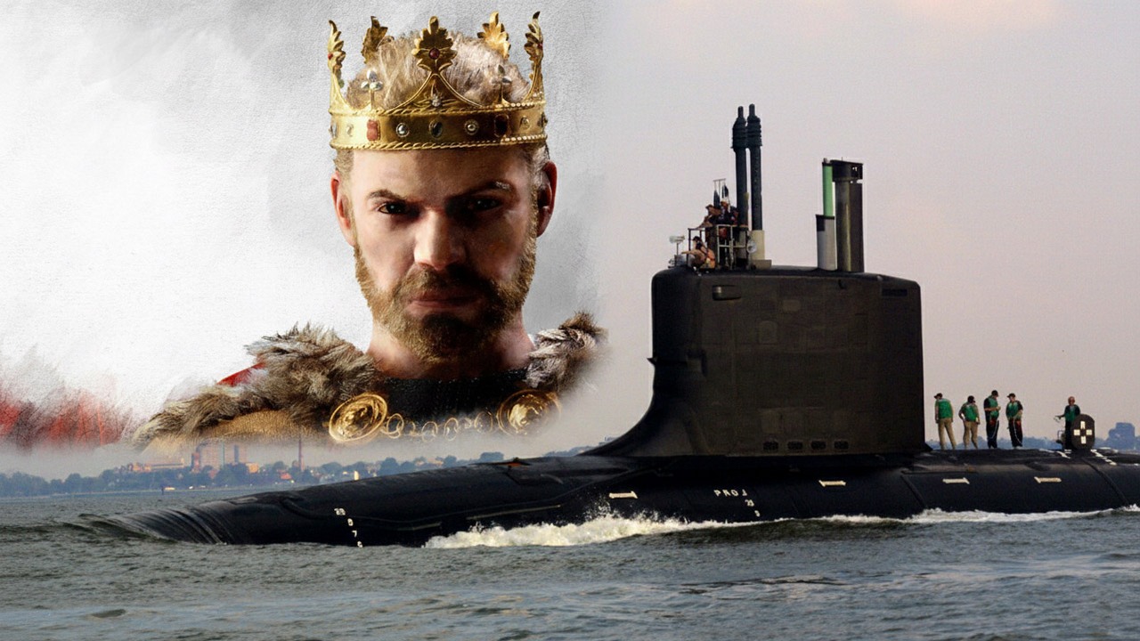 Crusader Kings 3 na atomowym okręcie podwodnym. Hobby marynarza-gracza mogło narazić tajemnice marynarki