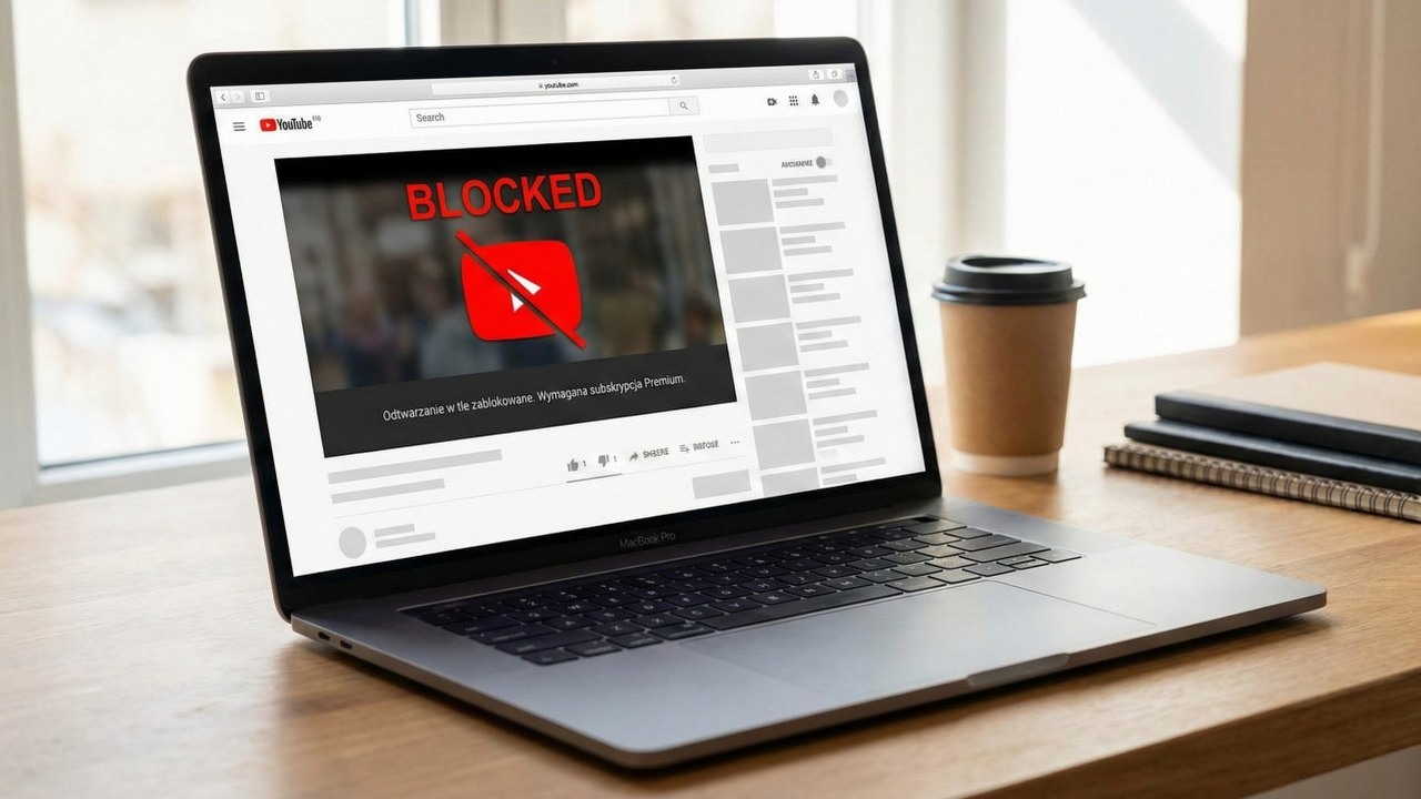 Użytkownicy YouTube zgłaszają problem z działaniem odtwarzania w tle; Google przyznaje się do blokady funkcji za paywallem