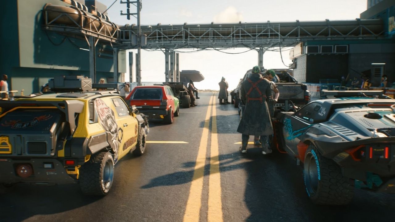 Cyberpunk 2077 pojawi się także na arcade'owych automatach w starym stylu. A przynajmniej wyścigi z Cyberpunka