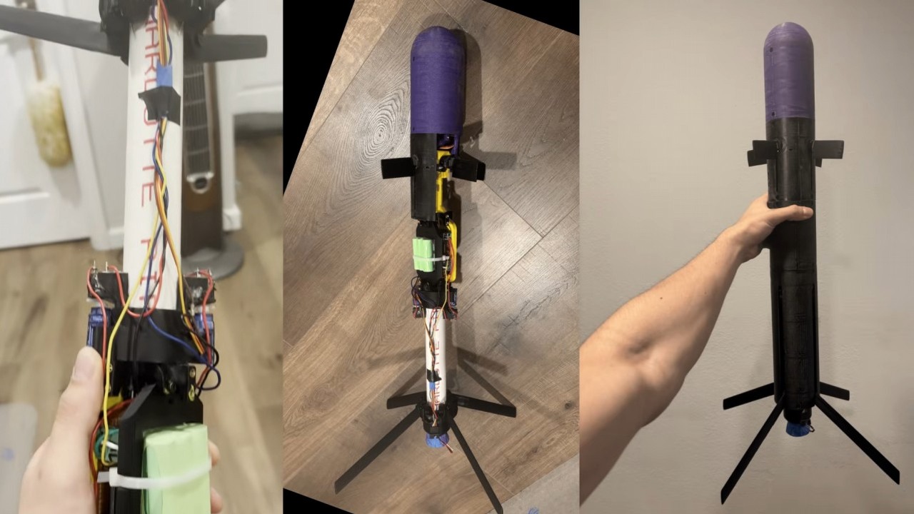 Wyrzutnia rakiet za niespełna 360 złotych udowadnia jedno: nowoczesna technologia trafiła pod strzechy i stała się niebezpiecznie tania